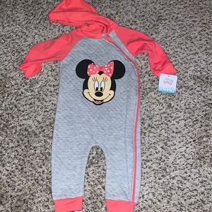 Minnie Mouse long sleeve jump suit